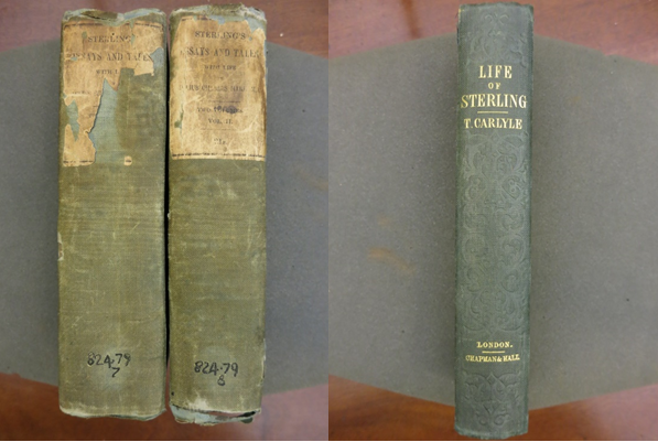 Mill's annotated copies of Sterling and Carlyle's Life of Sterling